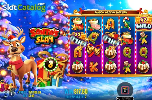 Οθόνη3. Santa’s Slay Κουλοχέρης