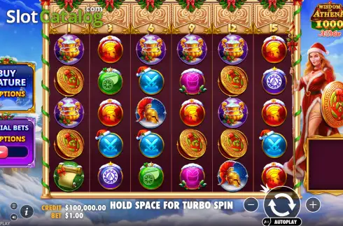 Οθόνη2. Wisdom of Athena 1000 Xmas Κουλοχέρης