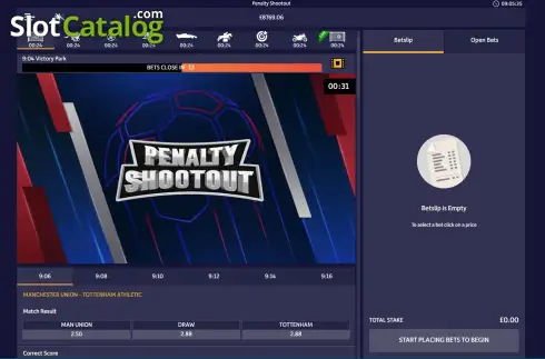 Οθόνη2. Penalty Shootout (Pragmatic Play) Κουλοχέρης