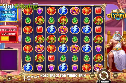 Οθόνη2. Fortune of Olympus (Pragmatic Play) Κουλοχέρης 
