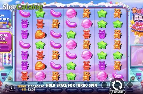 Οθόνη2. Sugar Rush Super Scatter Κουλοχέρης