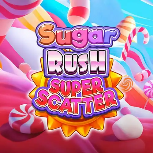 Sugar Rush Super Scatter Λογότυπο