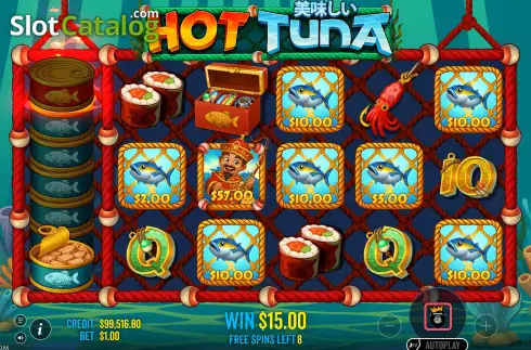 Οθόνη3. Hot Tuna Κουλοχέρης