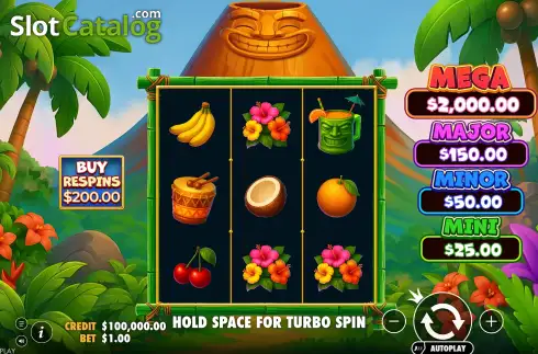 Οθόνη2. Super Tiki Strike Κουλοχέρης