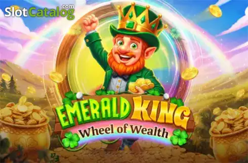 Emerald King Wheel of Wealth Λογότυπο