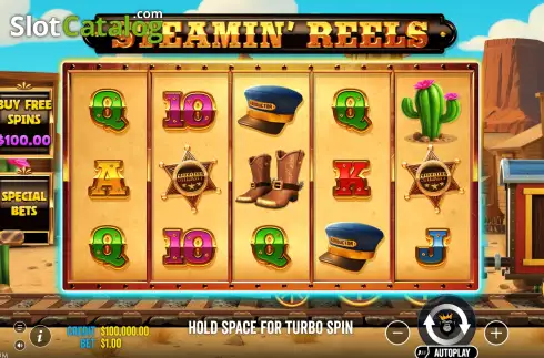 Οθόνη2. Steaming Reels (Pragmatic Play) Κουλοχέρης