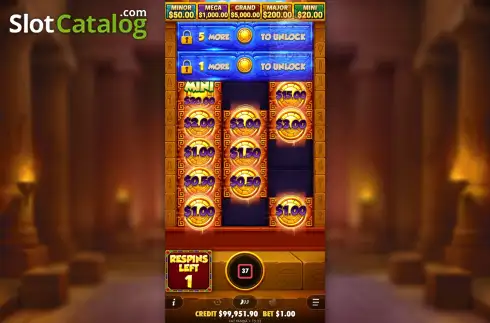 Οθόνη3. Tut’s Treasure Tower Κουλοχέρης