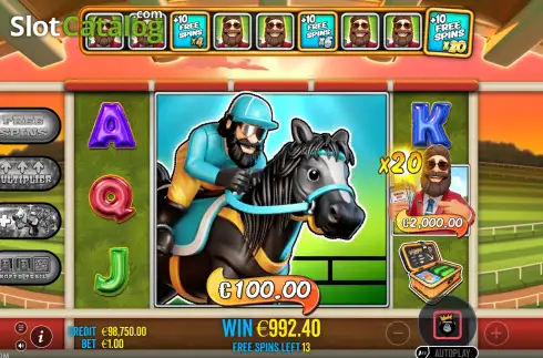 Οθόνη3. Big Bass Raceday Repeat Κουλοχέρης 