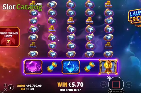 Οθόνη3. Launch to Riches Κουλοχέρης 