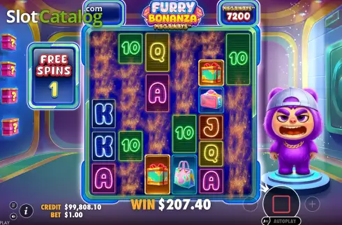 Οθόνη3. Furry Bonanza Megaways Κουλοχέρης