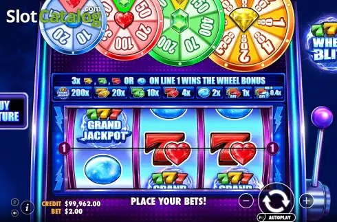 Οθόνη2. 777 Wheel Blitz Κουλοχέρης