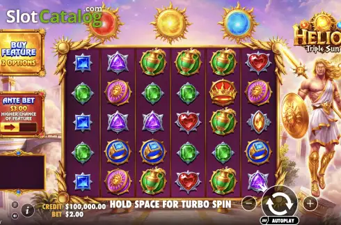 Οθόνη2. Helios Triple Sun Κουλοχέρης 