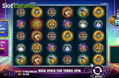 Οθόνη2. Moon Rush Κουλοχέρης