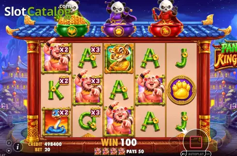 Οθόνη3. Panda Kingdom Κουλοχέρης