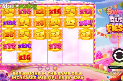 Οθόνη2. Sweet Rush Fiesta Κουλοχέρης