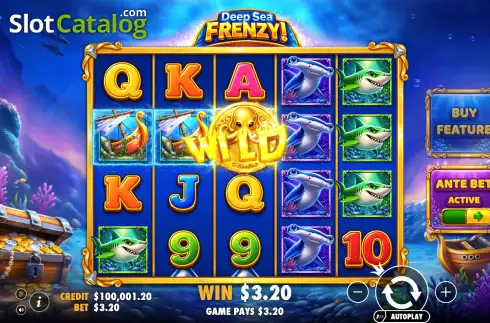 Οθόνη2. Deep Sea Frenzy Κουλοχέρης 