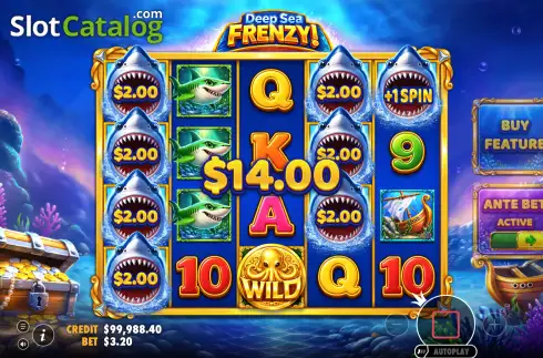 Οθόνη3. Deep Sea Frenzy Κουλοχέρης 