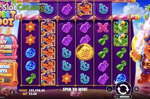 Οθόνη2. Sweet Loot Κουλοχέρης 