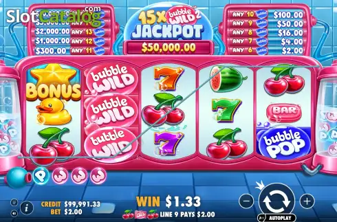 Οθόνη3. Bubble Wild 2 Κουλοχέρης