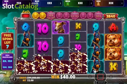 Οθόνη3. Bone Rush Megaways Κουλοχέρης