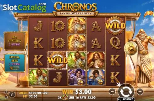 Οθόνη3. Chronos Sands of Eternity Κουλοχέρης 