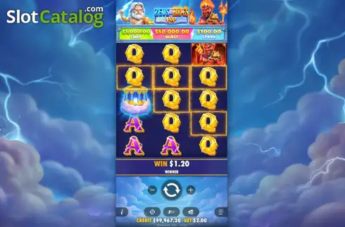 Οθόνη3. Zeus vs Hades POP Κουλοχέρης