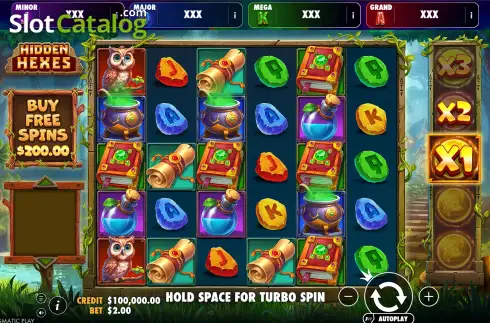 Οθόνη2. Hidden Hexes Jackpot Bonanza Κουλοχέρης 