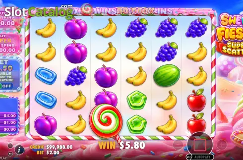 Οθόνη3. Sweet Fiesta Super Scatter Κουλοχέρης 