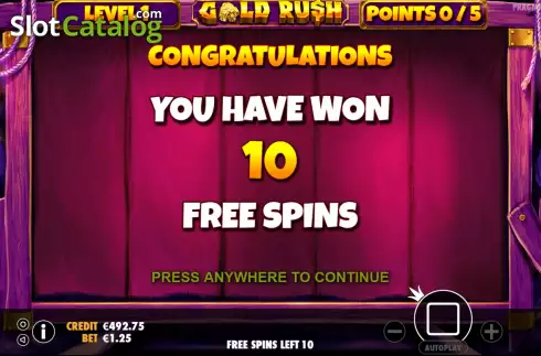 Οθόνη6. Gold Rush (Pragmatic Play) Κουλοχέρης