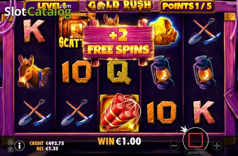 Οθόνη7. Gold Rush (Pragmatic Play) Κουλοχέρης