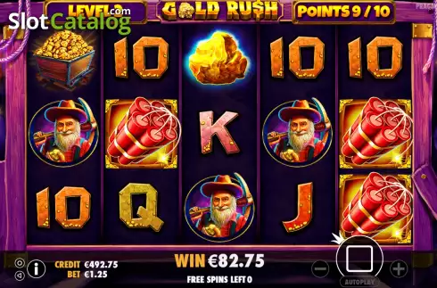 Οθόνη9. Gold Rush (Pragmatic Play) Κουλοχέρης