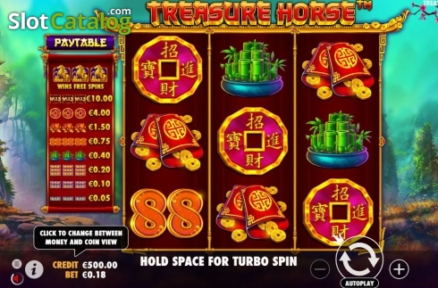 Οθόνη5. Treasure Horse Κουλοχέρης 