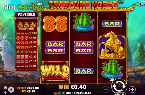 Οθόνη6. Treasure Horse Κουλοχέρης 