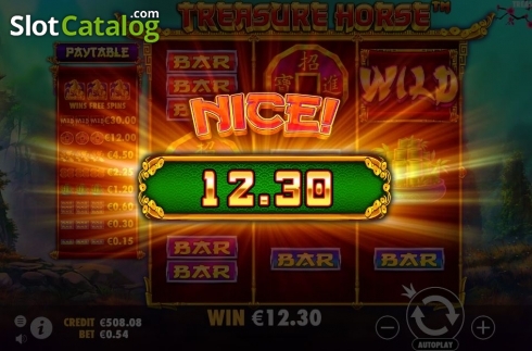 Οθόνη7. Treasure Horse Κουλοχέρης 