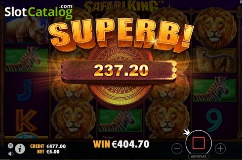 Οθόνη9. Safari King (Pragmatic Play) Κουλοχέρης