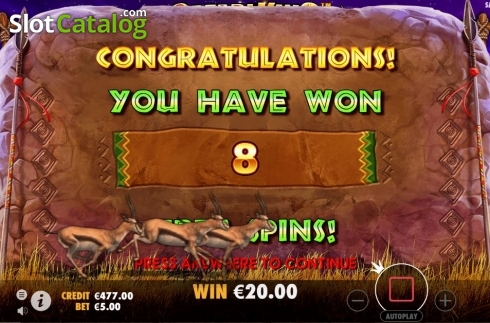 Οθόνη6. Safari King (Pragmatic Play) Κουλοχέρης