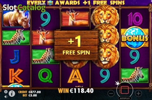 Οθόνη8. Safari King (Pragmatic Play) Κουλοχέρης
