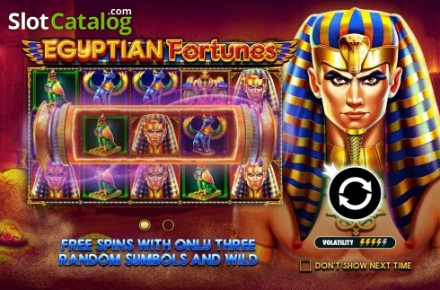 Οθόνη2. Egyptian Fortunes Κουλοχέρης