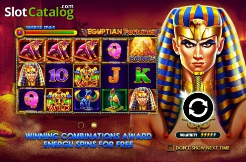 Οθόνη3. Egyptian Fortunes Κουλοχέρης