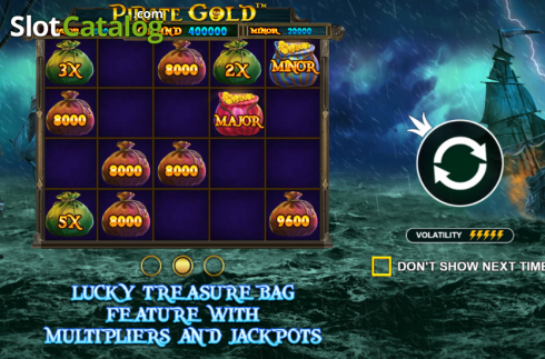Οθόνη3. Pirate Gold (Pragmatic Play) Κουλοχέρης