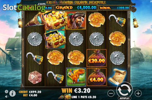 Οθόνη6. Pirate Gold (Pragmatic Play) Κουλοχέρης