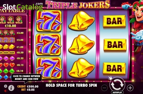 Οθόνη2. Triple Jokers (Pragmatic Play) Κουλοχέρης