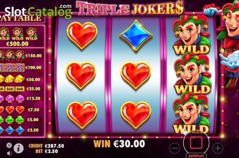 Οθόνη3. Triple Jokers (Pragmatic Play) Κουλοχέρης