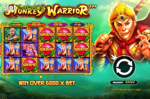 Οθόνη2. Monkey Warrior Κουλοχέρης