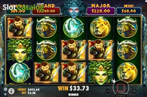 Οθόνη7. Medusa Strike Κουλοχέρης