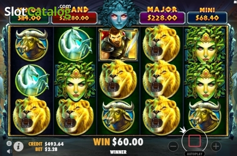 Οθόνη8. Medusa Strike Κουλοχέρης
