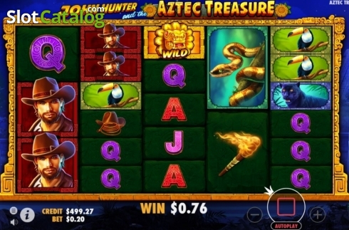Οθόνη5. John Hunter and the Aztec Treasure Κουλοχέρης