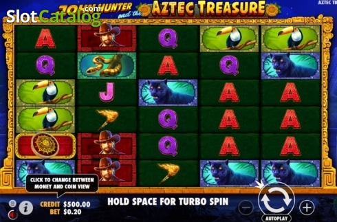 Οθόνη3. John Hunter and the Aztec Treasure Κουλοχέρης