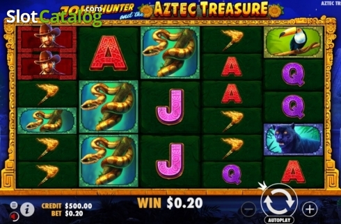 Οθόνη4. John Hunter and the Aztec Treasure Κουλοχέρης