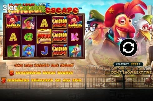 Οθόνη2. The Great Chicken Escape Κουλοχέρης